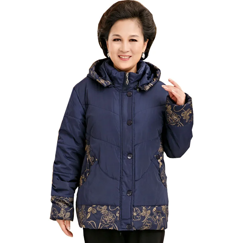 2016 Winter coat women losse new plus size with hat warm thicken s factory sale vestidos BD040 ...