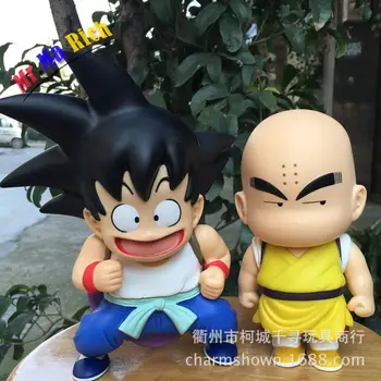 

21cm 2pcs/set Ball Z Goku Kuririn Action Figure Pvc Collection Figures Toys For Christmas Gift Brinquedos