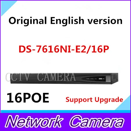 Free shipping Original Overseas DS 7616NI E2 16P Embedded Plug Play NVR Third party network cameras