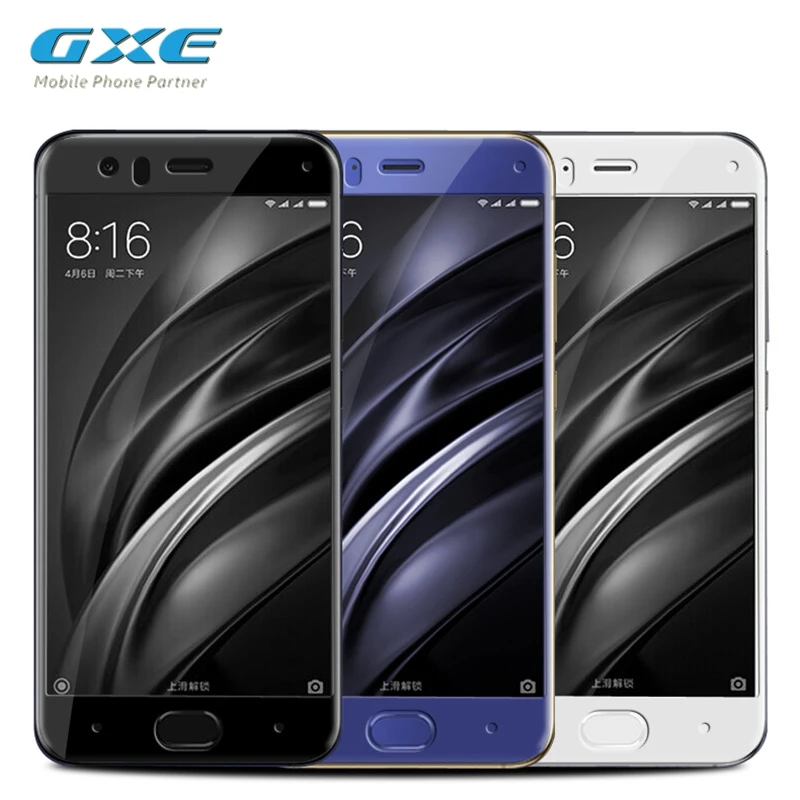 GXE 3D изогнутое полное покрытие защита экрана закаленное стекло для Xiaomi Max Mi6 Mi 5C 5S