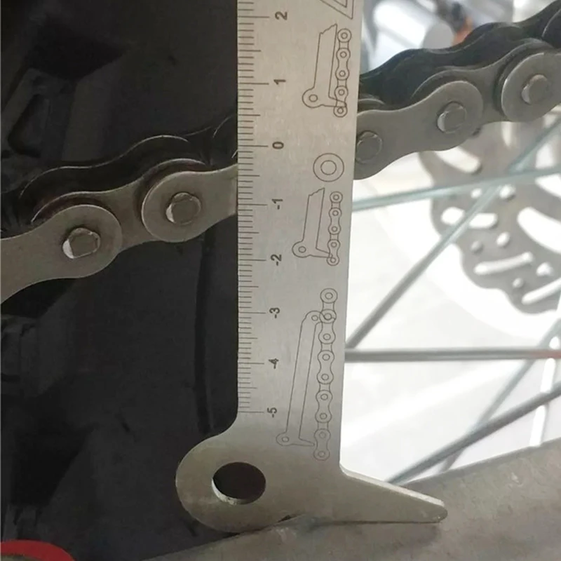 Motorcycle Chain Indicator's Maintenance Test Tool For CRF KXF YZF WR SXF EXC TC FC TE FE BOSUER KAYO KEWS 520, 525, 530