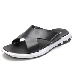 Тапочки мужские летние слова Drag пляжные дезодорант для обуви сандалии Корейская версия тенденции уличного отдыха личности прилив