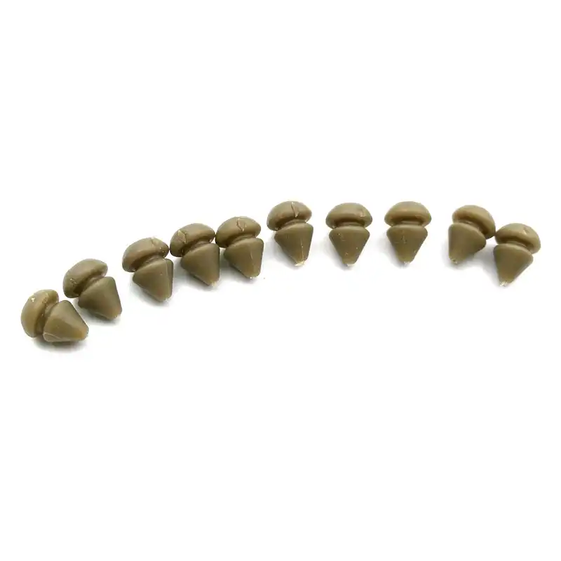 50Pcs Carp Fishing Chod Rig Sleeves Lead Clip Slide Heli Rigs Coarse Car/_jx