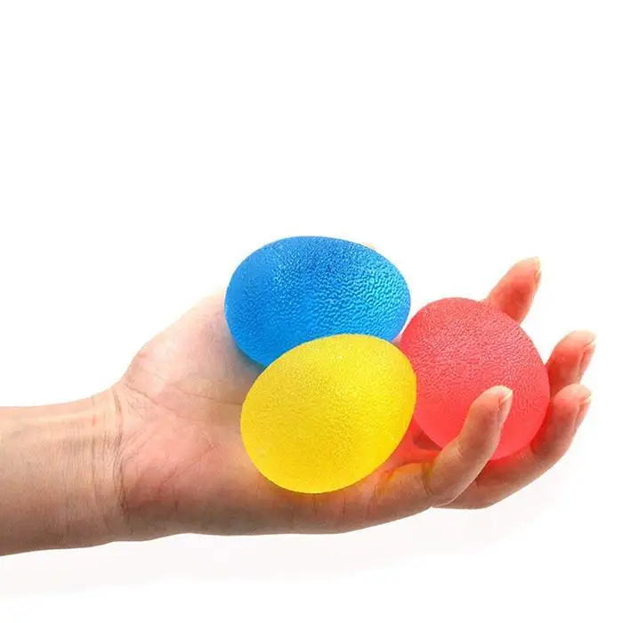 Egg Ball Grip выпрямитель пальца 3 шт. высокоэластичный круглый набор функция мяч массаж обучение унисекс ручной