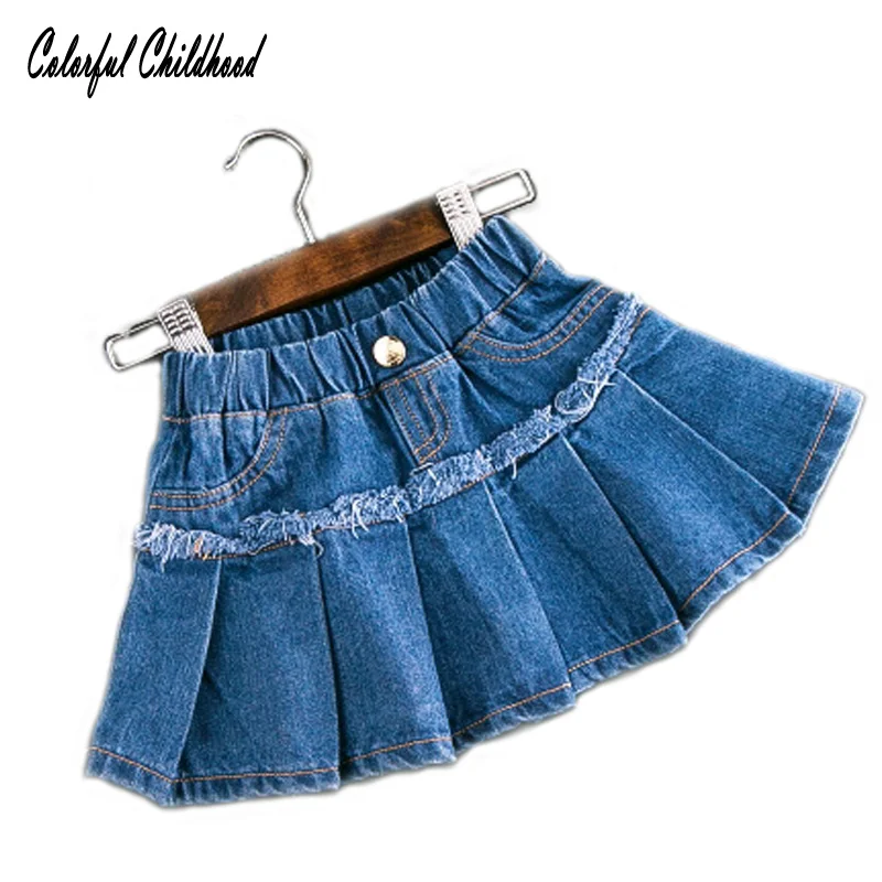 Buy Baby Girls Casual Denim Skirts 2017 New summer