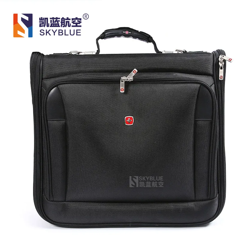 

New arrival Pilot's Suitcase Tote Garment laptop Bag Men Women Black Multi Function Uniform Business Travel High Quality