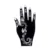6 Шт./компл. Mehndi Black Henna Tattoo Templates Glitter Airbrush Tattoo Stencil for Hand Finger Body Painting