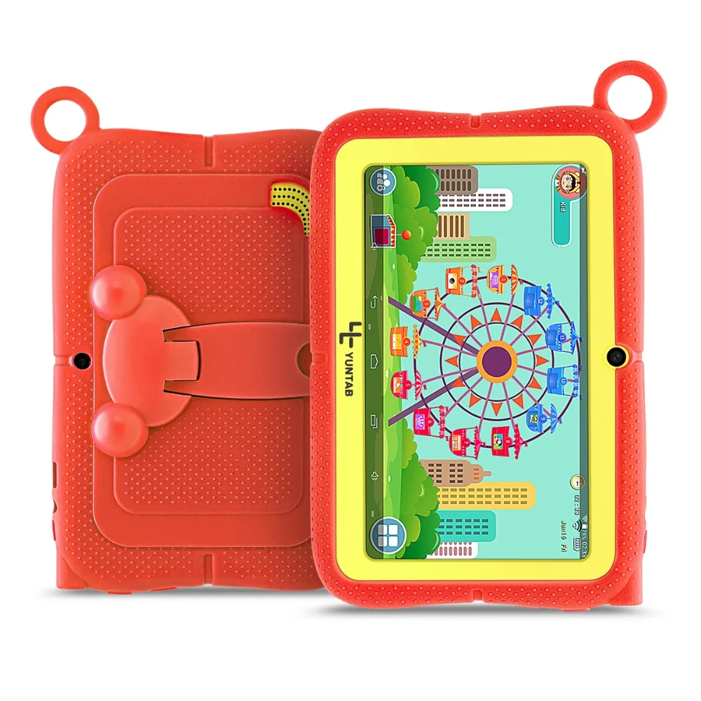 YUNTAB 7 Q88R iWawa Kids Tablet PC HD 1024 600 Display with Parental Control Software iWawa
