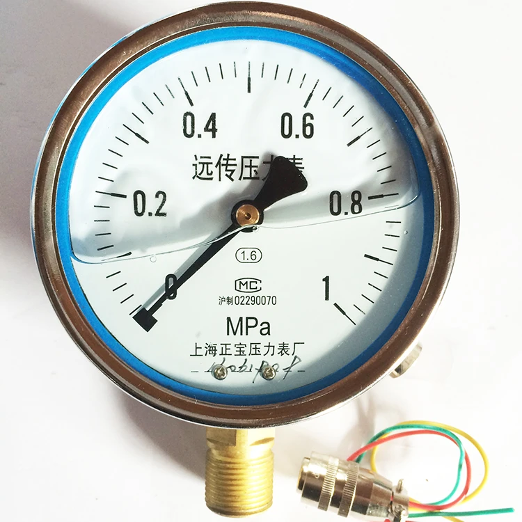 YNTZ 100 full size / remote pressure gauge remote seismic seismic