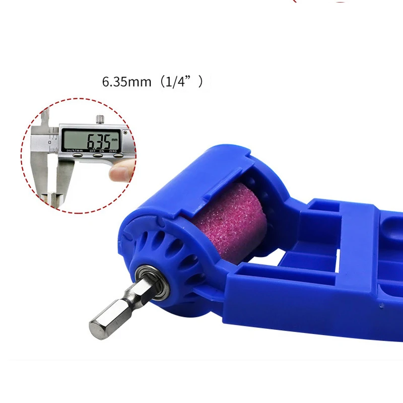 Портативная точилка для сверла корундовое шлифовальное колесо инструмент для полировки сверл 2-12,5 мм