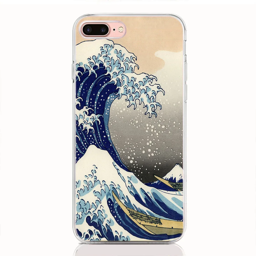 A27  7 Plus Cartoon Wave Art Japanese