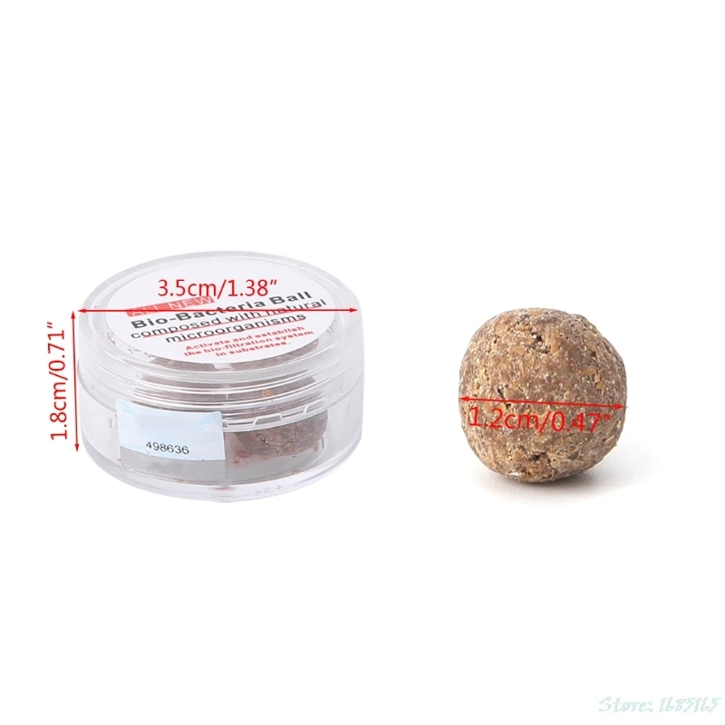 

3pcs Nitrobacteria Bio Bacterial Ball Clean Water for Aquarium Fish Tank Pond--S004