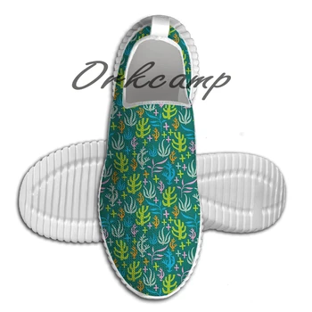 

Seaweed Pattern Running Shoes Walking Shoes Summer Comfortable light weight Jogging Yoga shoes