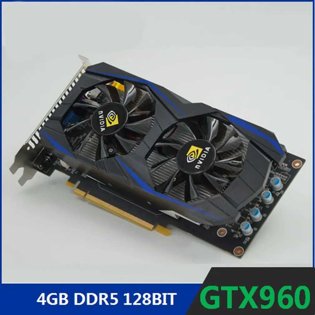 Мультимедиа 3D GPU Графика карты Графика ускоритель для GTX960 4 Гб GDDR5 128Bit игровой Графика видео карты PCI Express