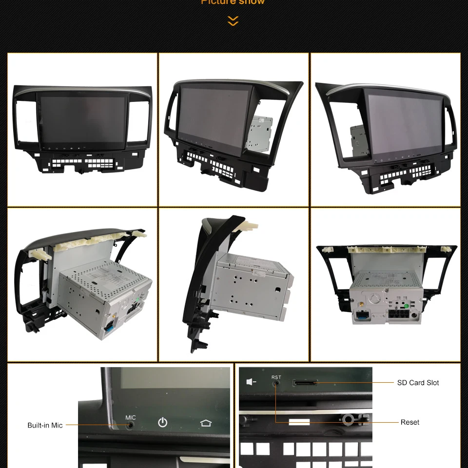 Cheap KLYDE Android 8 7 Octa Core 4GB RAM Car DVD Player For Mitsubishi Lancer 2006 2007 2008 2009 2010 2011 2012 2013 2014 2015 2016 6