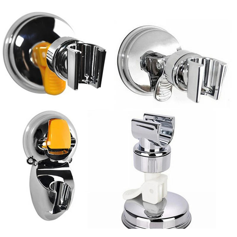New Shower Holder Bracket Adjustable Bathroom Shower Head Suction