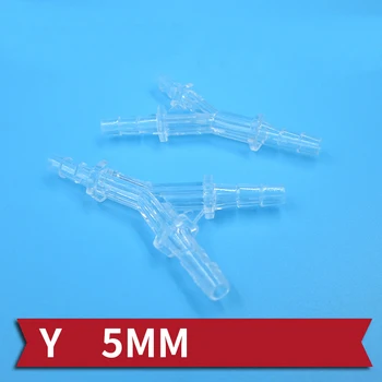 

10PCS Three-way Water Nozzle 3mm Y-type Water Cooling System Tee Joint Inlet Water Nipple Faucet for RC Boats Spare Parts