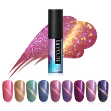 

LILYCUTE 5ml Colorful Glitter Shimmer Magnetic Soak Off 3D Cat Eye Nail Art Gel Varnish Nail Manicure Nail Art Decoration