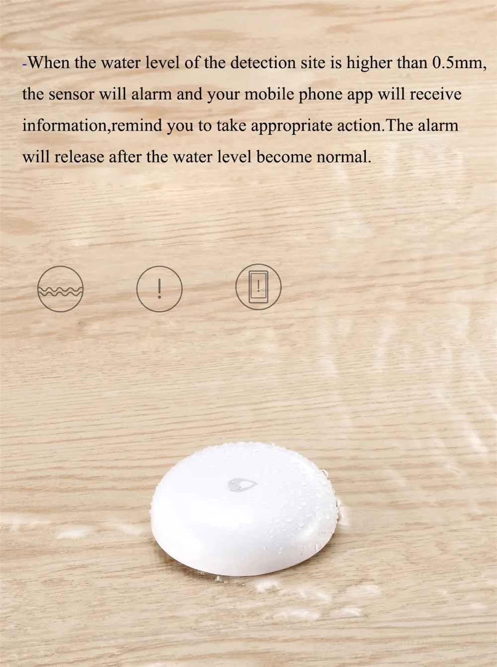 Xiaomi Aqara воды погружения сенсор потока утечки воды детектор Zigbee системы удаленный сигнал тревоги безопасности датчик намокания для Умный