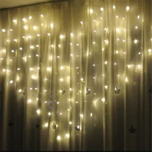 2*1.5m 124 LEDs Love Heart Lights string AC220V Curtain Fairy Lights Wedding Valentine\'s Day Garland Decor цена 2*1.5m 124 LEDs Love Heart Lights string AC220V Curtain Fairy Lights Wedding Valentine\'s Day Garland Decor цены онлайн