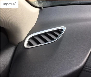 

Lapetus Accessories Fit For Mitsubishi Outlander 2013 - 2017 Front Air Conditioning AC Outlet Vent Cover Molding Cover Kit Trim