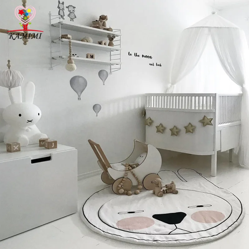

2017 New Rabbit Baby Play Mat Cotton KAMIMI Sleeping Kids Blanket Lovely Crawling Carpet Mat Children's Room Decoration Bedding