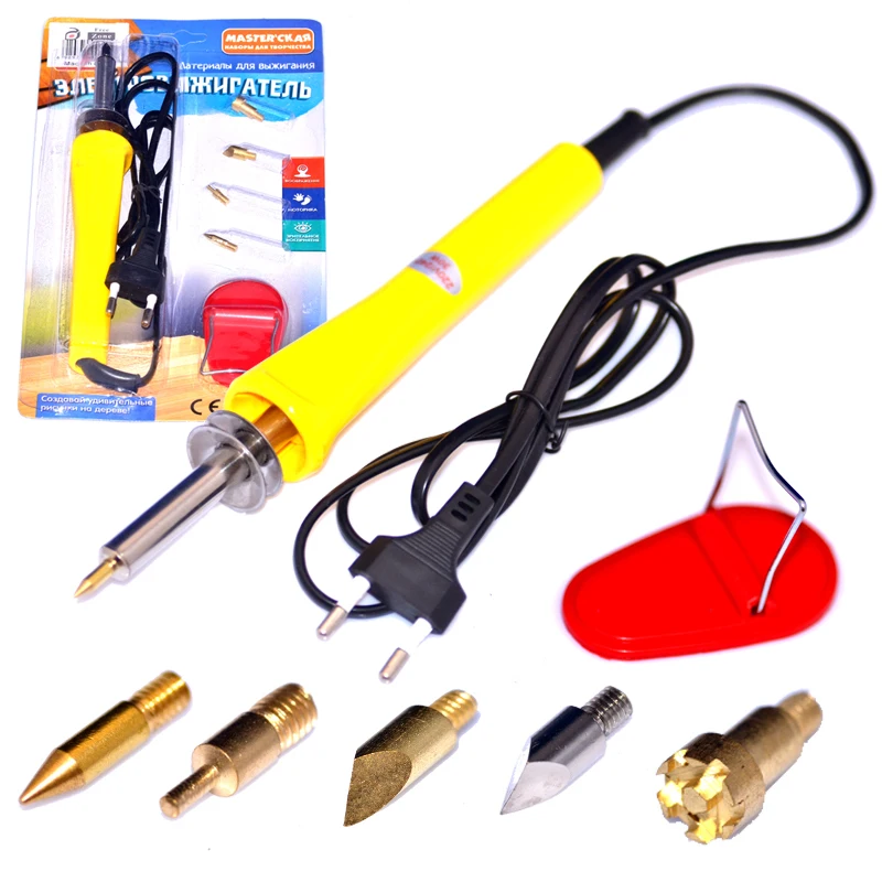 Free shipping 30W Pyrography Tool Wood Burning Craft Woodburning Pen