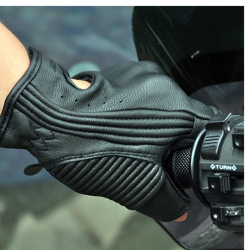 Новые Мотоциклетные Перчатки motoboy перчатки митенки Летние кожаные мужские