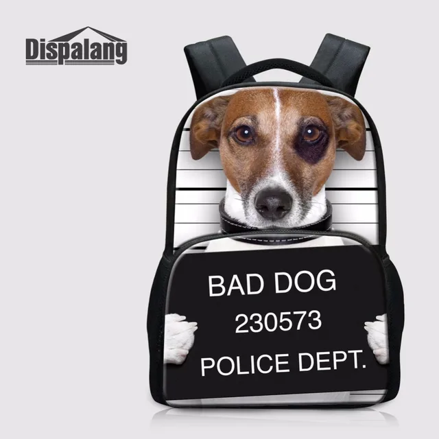 Dispalang Pet Dog School Bags For Teenager Boys Girls School Backpack