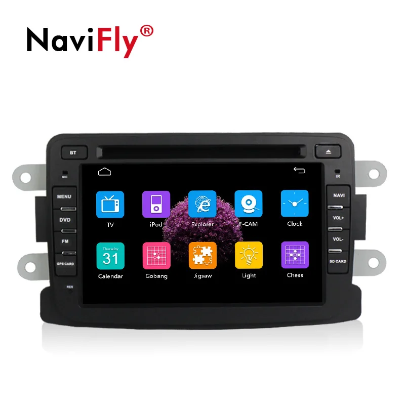 Discount NaviFly Car GPS navigation for Dacia Duster Logan Sandero with Car DVD multimedia player radio camera DVR BT RDS 1 Discount NaviFly Car GPS navigation for Dacia Duster Logan Sandero with Car DVD multimedia player radio camera DVR BT RDS 1