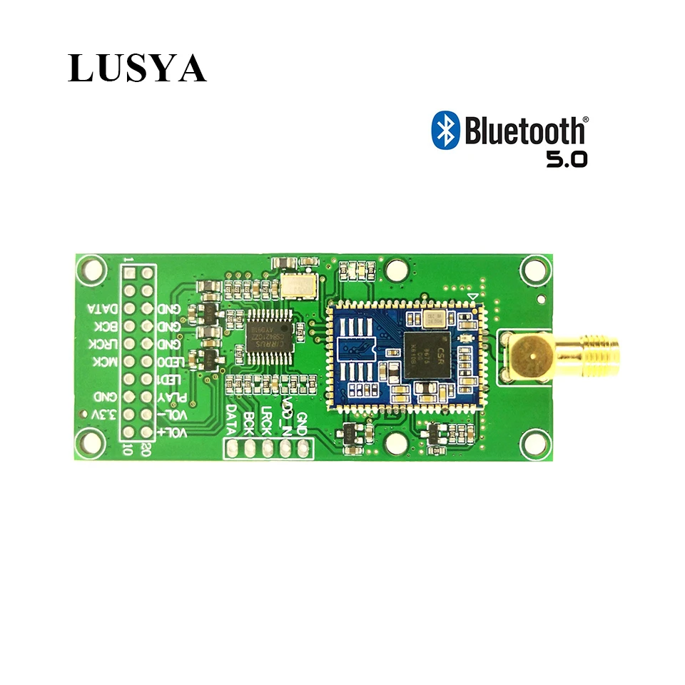 Lusya CSR8675 Bluetooth 5 0 цифровой аудио приемник плата LDAC модуль IIS I2S G3 005|Усилители