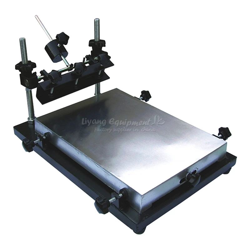 Chip repaire Manual micro adjustment Silkscreen Machine simple solder