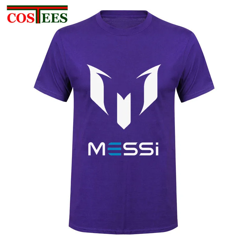Дешевые новые брендовые летние футболки Месси мужские футболки Месси футболка Месси homme сувенирные футболки для взрослых фанатов футболки для мальчиков - Цвет: Шампанское