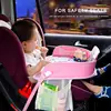 For Sale Table Car-Tray-Plates Storage-Fence Baby Playpen Dining-Drink Children Waterproof Cartoon Wl9lRyxA