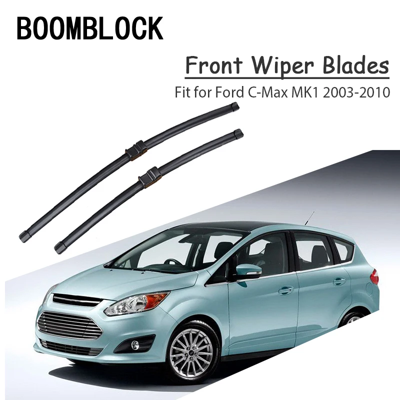 2pcs Car Styling Rubber Front Wiper Blades Arm Kit For Ford C MAX MK1 C