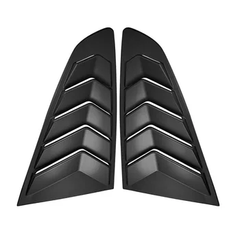 

Side Window Car Stickers Rear Window Louvers Sun Shade Cover 1 Pair ABS Stickers For Special Automobile