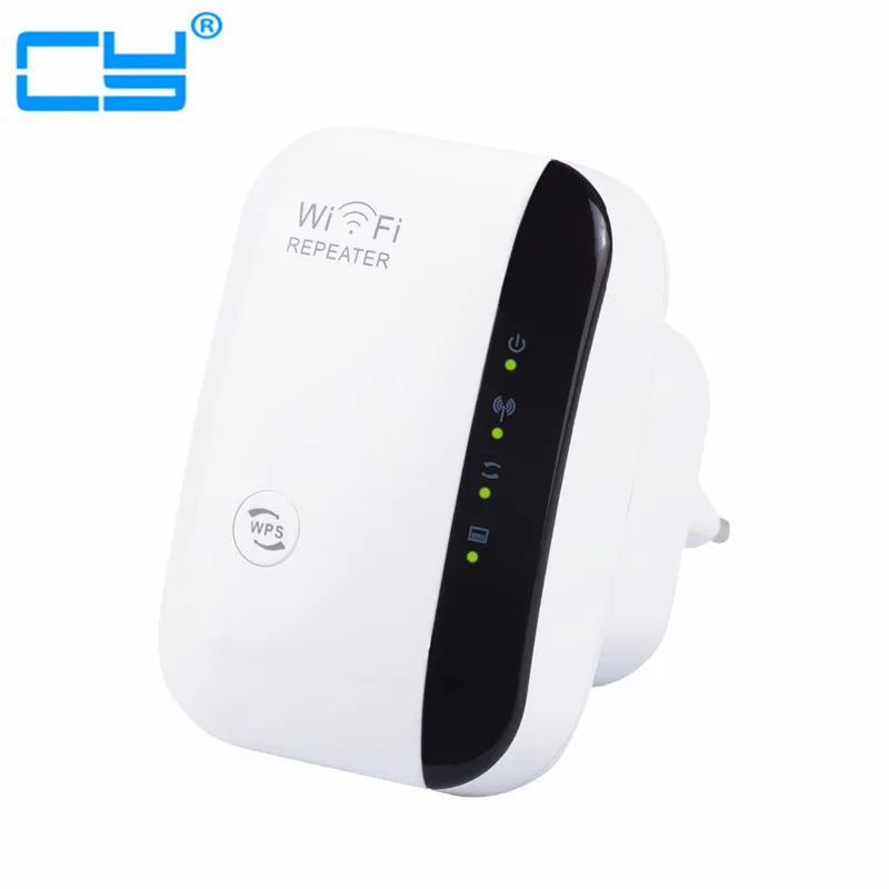 

Wireless WiFi Repeater Signal Amplifier 802.11N/B/G Wi-fi Range Extander 300Mbps Signal Boosters Repetidor Wifi Wps Encryption
