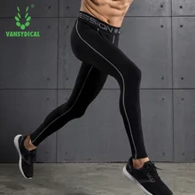 Men s Running Pants Compression Tights Training Leggings Sportswear Fleece Quick Dry Breathable Fitness Jogging Trousers