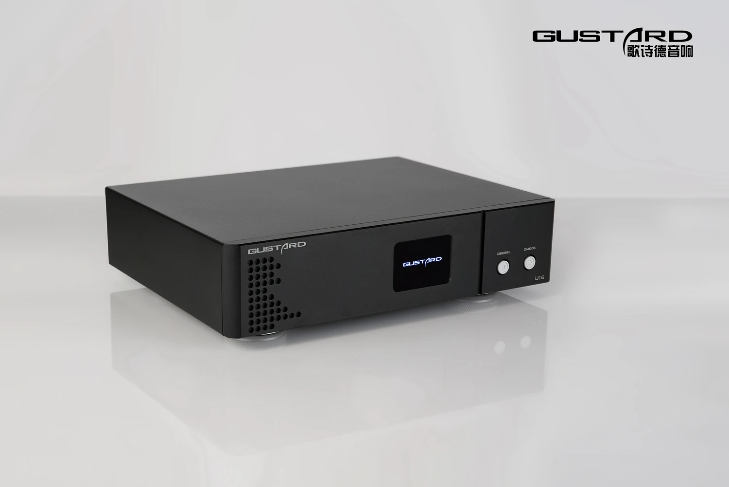 

2019 New GUSTARD U16 Digital Audio Decoder Interface USB Sound Card Adopting ESS Solution Support 768KHz DSD512 AC110V Optional