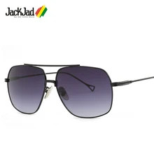 JackJad, модные квадратные авиационные солнцезащитные очки Blackbird, мужские очки для вождения, фирменный дизайн, солнцезащитные очки Oculos De Sol Masculino
