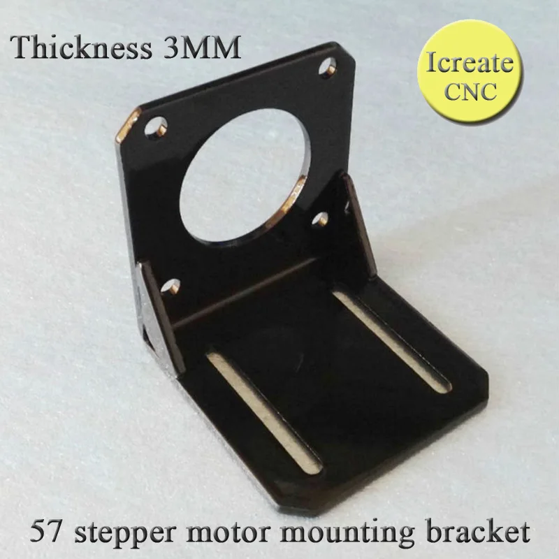 

Free shipping 3pcs NEMA 23 Stepper Motor Mounting L Bracket Mount Stepper Motor for CNC MACHINE