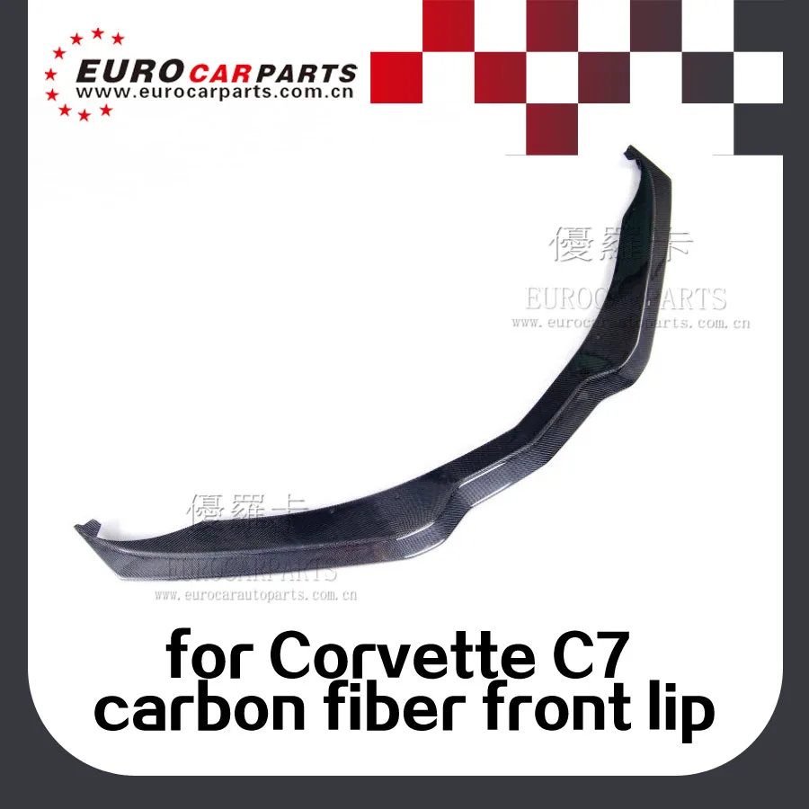 C7 спереди губ подходит для corvette C7 Z06 в апреле Стиль углеродного волокна передний сплиттер для C7 Спойлер углеродного волокна материала