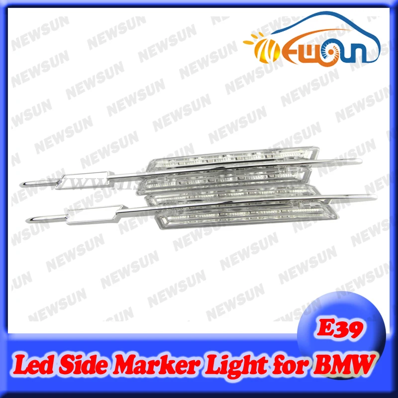 

2Pcs Auto LED side bulb Led Side Marker Lamp Light For BMW M5 E39 1996-2003 LED Clear Side Marker Lights Turn Signals indicator