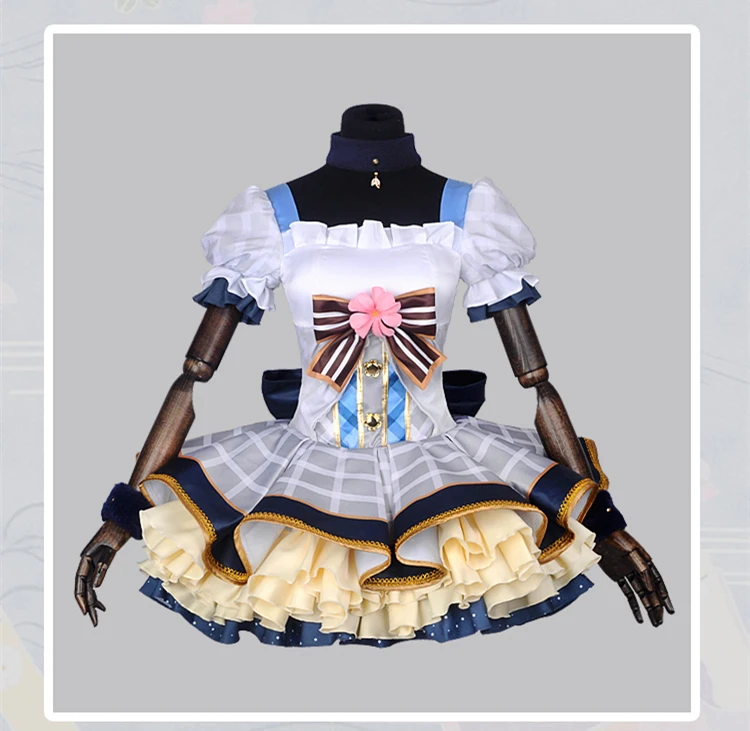 Love Live! Цветочный букет Sonoda Umi Пробуждение платье косплей костюм все размеры