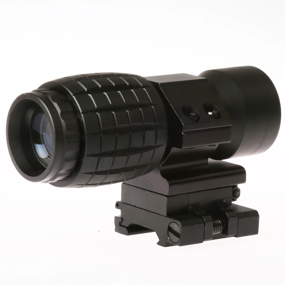 552 Holographic Red Dot Sight Reflex +3X Magnifier Scope Compact Tactical Sight with 20mm Airsoft Rifle Rail Mount RL5-2