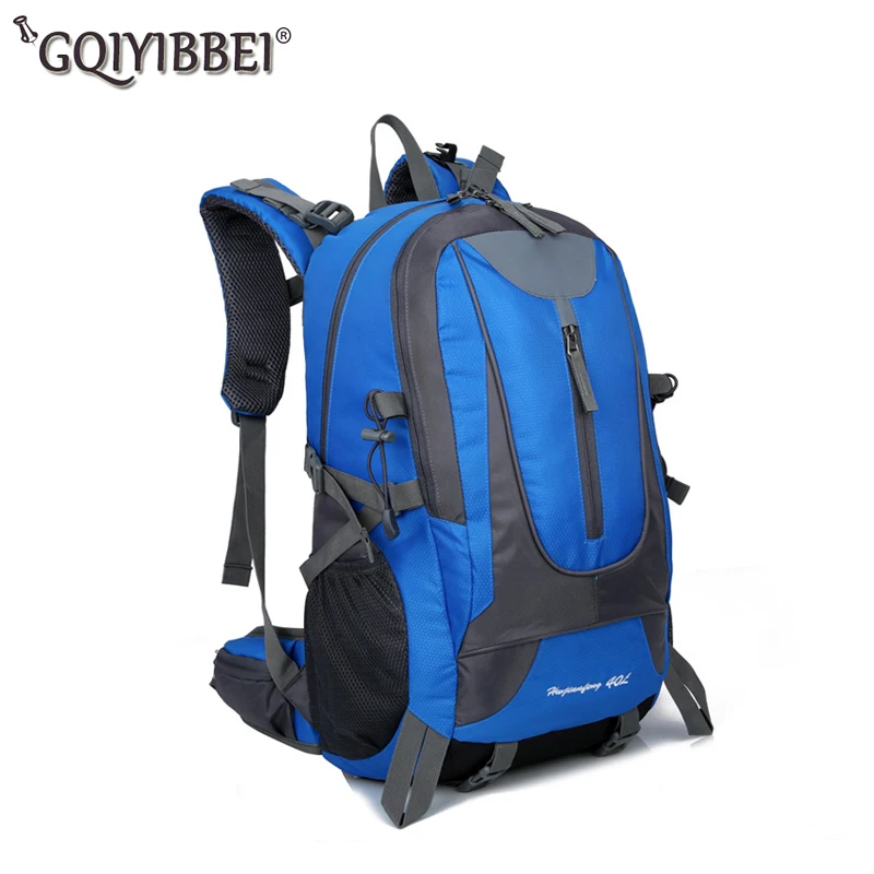 40L High Quality Waterproof Outdoor Bag Climbing Camping Backpack Men Women Hiking Athletic Sport Travel Backpack Rucksack