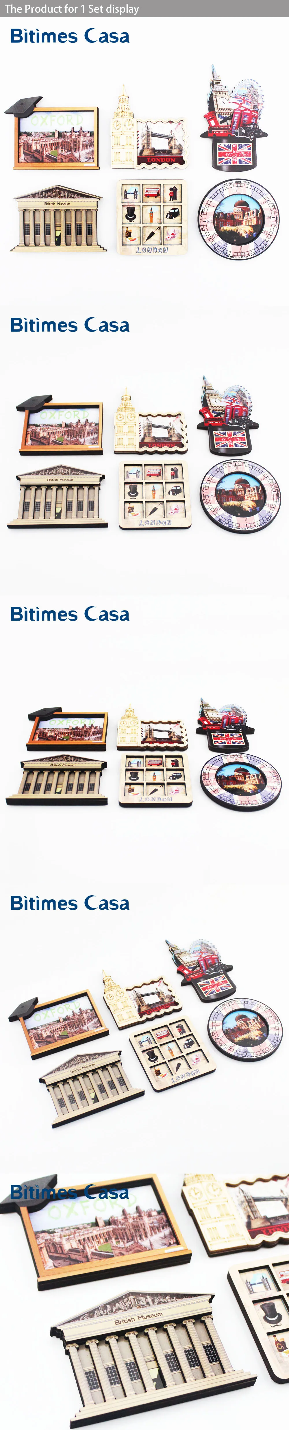 3D UK Fridge Magnet 0-1