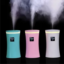 DEKAXI, 230 мл, Автомобильный увлажнитель воздуха, USB, Мини Арома-диффузор, очиститель воздуха с светодиодный подсветкой, увлажнитель, чашка для дома, автомобиля