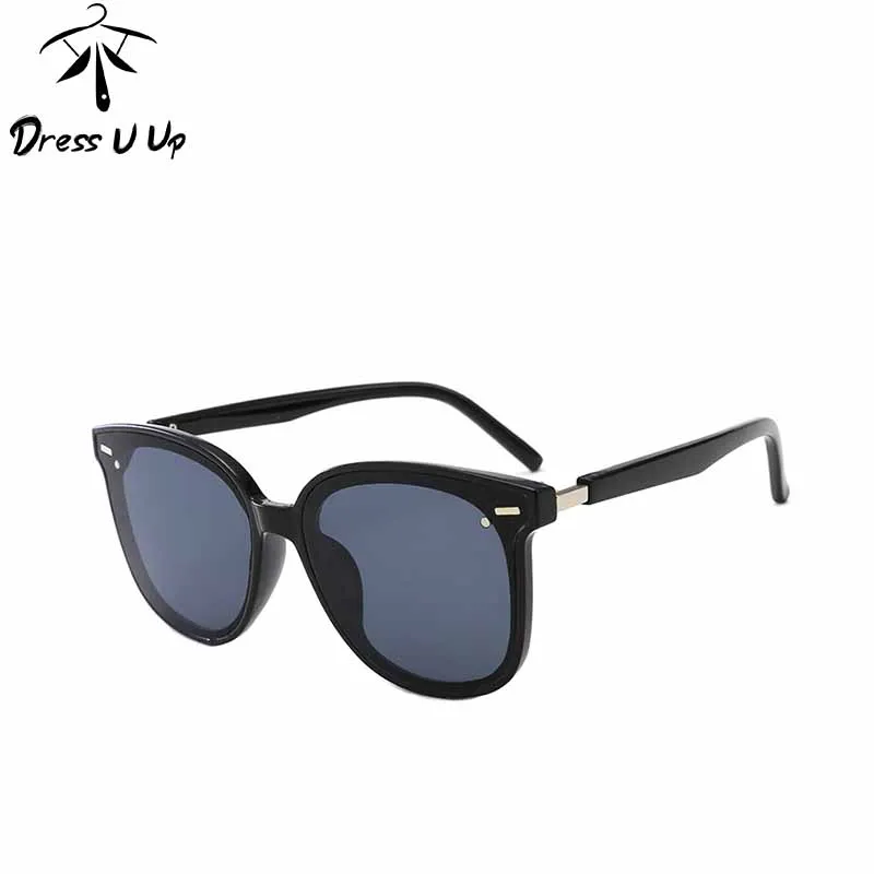 

DRESSUUP Children's Sunglasses UV400 2019 New Round Frame Korean Version Of The Metal Personality Rice Nail Children's Sunglasse
