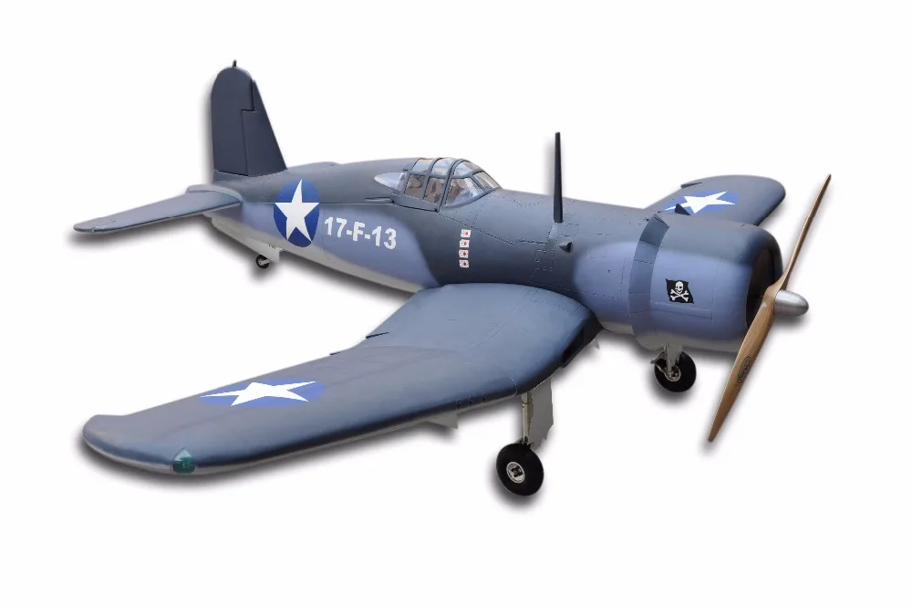 F-4U 94''/2397mm 100CC Fiber glass fuselage Remote Control Airplane Kits ARF US stock